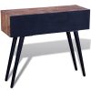 Console Table with 3 Drawers Reclaimed Teak Wood