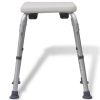 Shower Chair Aluminium White