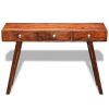 Console Table with 3 Drawers 76 cm Solid Sheesham Wood