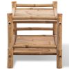 2-Tier Bamboo Shoe Rack