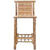 Bar Stools 2 pcs Bamboo