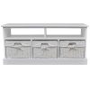 Storage Bench Aarau White