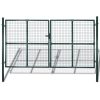 Fence Gate Powder-Coated Steel 306 x 200 cm