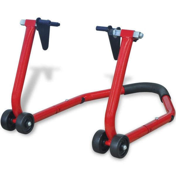 Motorcycle Front Stand Red