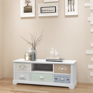 Verdes French TV Cabinet Wood