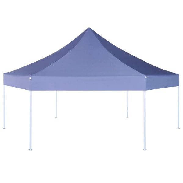 Hexagonal Pop-Up Foldable Marquee 3.6×3.1 m – Dark Blue