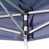 Hexagonal Pop-Up Foldable Marquee 3.6×3.1 m – Dark Blue