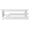 Coat Rack MDF White Baroque Style