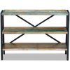 Sideboard 3 Shelves Solid Reclaimed Wood