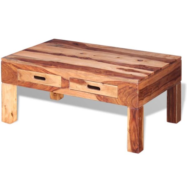 Coffee Table Solid Sheesham Wood