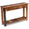 Console Table Solid Reclaimed Wood 120x30x76 cm