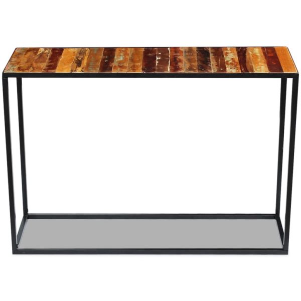 Console Table Solid Reclaimed Wood 110x35x76 cm