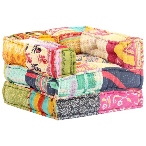 Pontiac Modular Pouffe Fabric – Patchwork