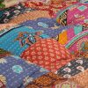 Cumnock Pouffe Fabric – Patchwork