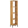 Bookshelf 40x30x175 cm Solid Mango Wood