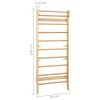 Wall Bar Solid Pine Wood – 80×15.8×195 cm