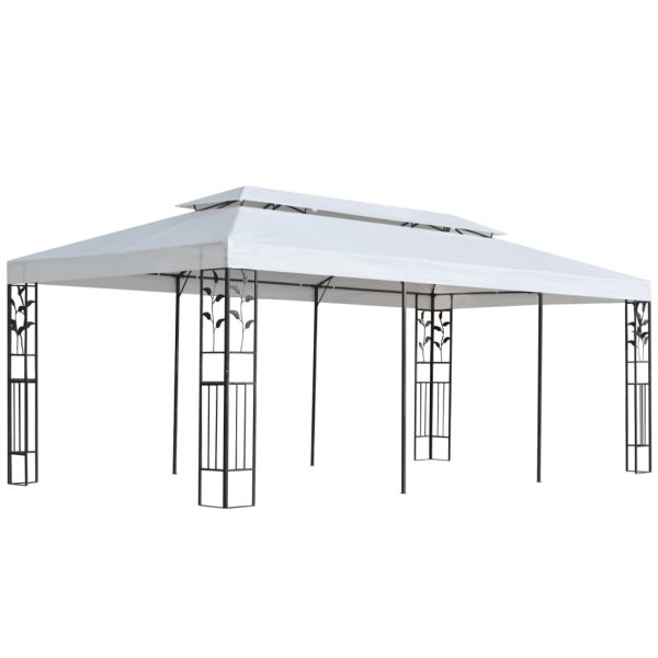 Gazebo 3×6 m White