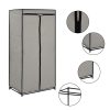 Wardrobe 75x50x160 cm – Grey, 1