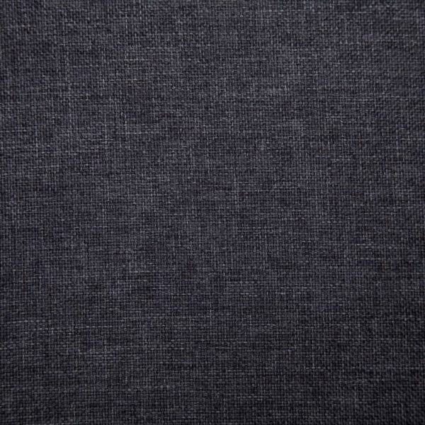 Bench 139.5 cm Dark Grey Polyester