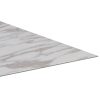 Self-adhesive PVC Flooring Planks 5.11 m² – White Marble