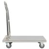 Platform Wagon Silver 82x53x86 cm Stainless Steel