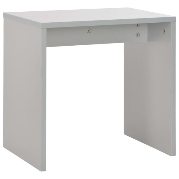 Dressing Table with Mirror and Stool Grey 104x45x131 cm