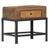 Tamarac Bedside Cabinet 40x35x40 cm Solid Reclaimed Wood