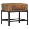 Tamarac Bedside Cabinet 40x35x40 cm Solid Reclaimed Wood