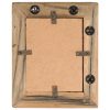 Photo Frames 2 pcs Solid Reclaimed Wood and Glass – 23×28 cm