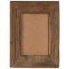 Photo Frames 2 pcs Solid Reclaimed Wood and Glass – 23×28 cm