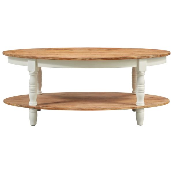 Coffee Table 102×62.5×42 cm Solid Acacia Wood