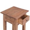 Plant Stand 30x30x75 cm Solid Reclaimed Wood