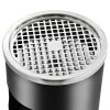 Ashtray Dustbin Hotel 30 L Steel – Black