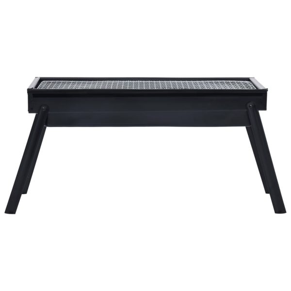 Portable Camping BBQ Grill Steel 60×22.5×33 cm