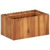 Garden Raised Bed Solid Acacia Wood – 50x30x25 cm