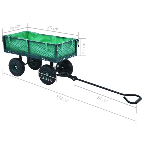 Garden Hand Trolley – 250 kg, Green