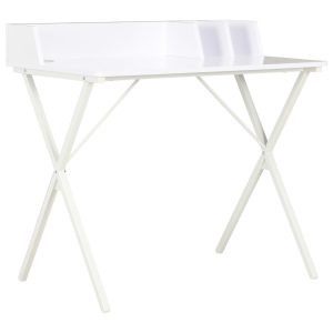 Desk and Natural 80x50x84 cm – White