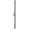 Shower Door Tempered Glass Black – 81×195 cm