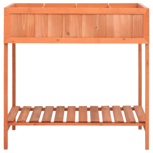 Herb Planter 80x60x80 cm Solid Firwood