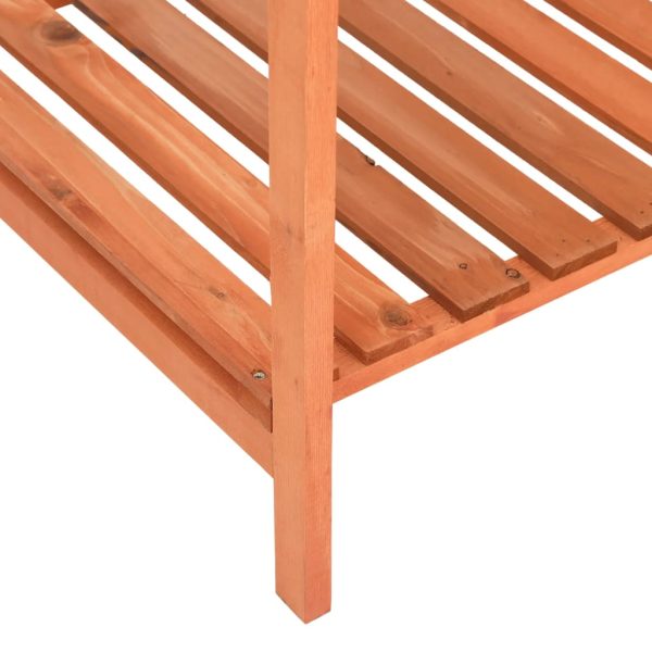 Herb Planter 80x60x80 cm Solid Firwood