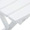 Folding Garden Table 45.5×38.5×50 cm White