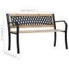 Garden Bench 120 cm Wood