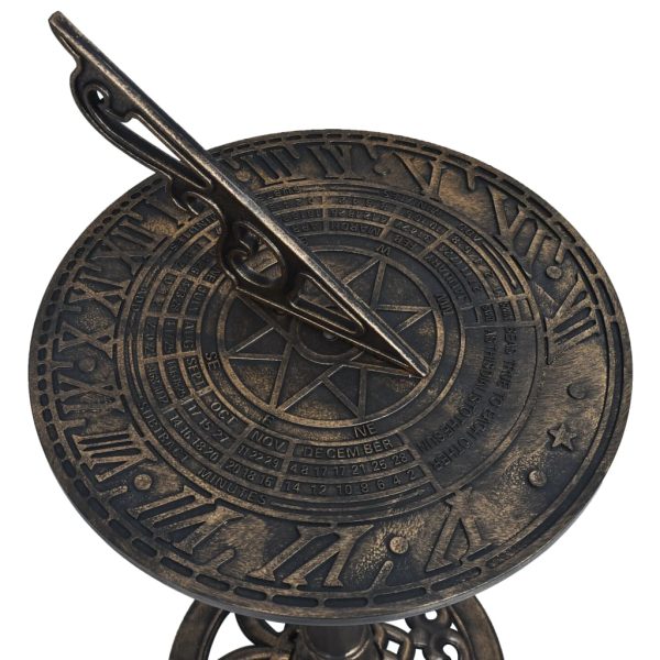 Sundial Bronze 35.5×82 cm Plastic