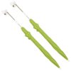 Camping Chair Parasols 2 pcs Green 105 cm