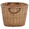 Firewood Basket with Carrying Handles 58x42x29 cm Natural Willow