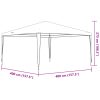 Professional Party Tent Anthracite 90 g/m – 4×4 m, Anthracite