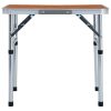 Folding Camping Table Aluminium 60×45 cm