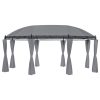 Gazebo with Curtains 520x349x255 cm – Anthracite