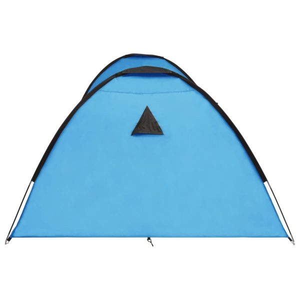 Camping Igloo Tent 650x240x190 cm 8 Person Blue