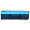 Party Tent with LED and 4 Sidewalls 3.6×3.6×2.3 m Blue